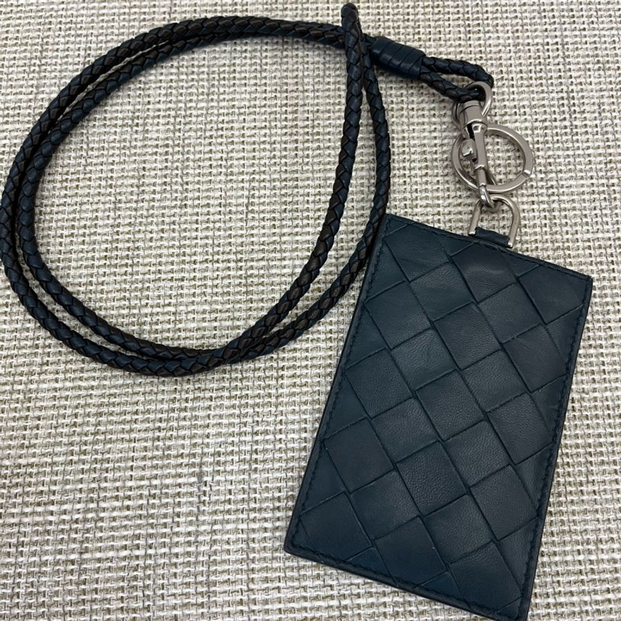 Bottega Veneta 經典編織卡夾/證件夾/吊繩吊飾-1