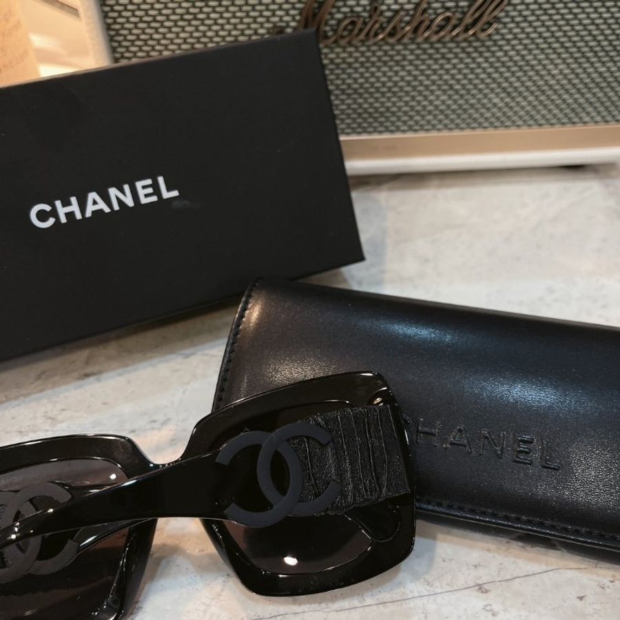 【現貨】麗睛眼鏡Chanel【可刷卡分期】香奈兒 CH5474Q 黑色 太陽眼鏡 香奈兒新款太陽眼鏡 香奈兒熱賣款眼鏡-13