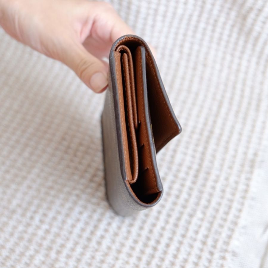LV三折長夾-9