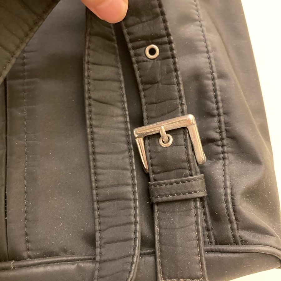 Vintage Moschino 黑色後肩包 (不議價)-8