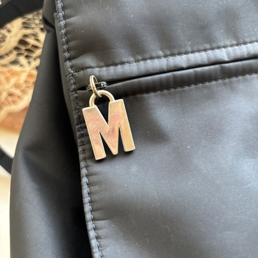 Vintage Moschino 黑色後肩包 (不議價)-17