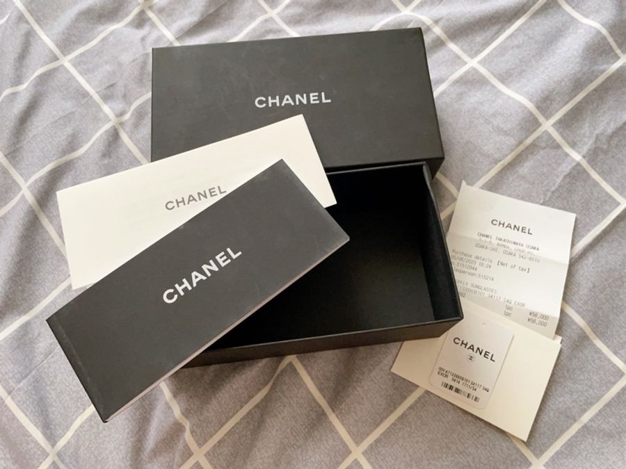 再降!【CHANEL】95成新!粉紅LOGO太陽眼鏡、墨鏡-4