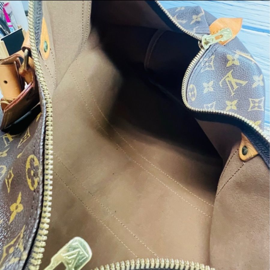 Louis Vuitton keepall 45旅行袋-13