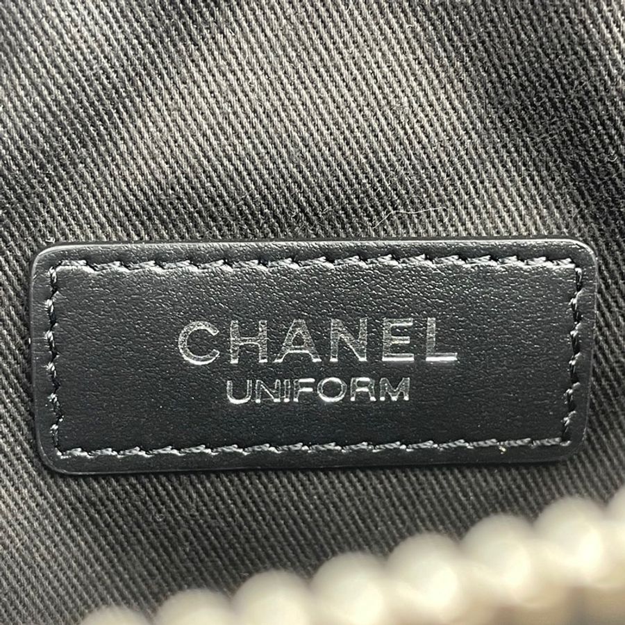 #CHANEL 經典菱格紋小牛皮拉鍊 #腰包 / #胸口包 / #櫃姐包 / #員工包-7