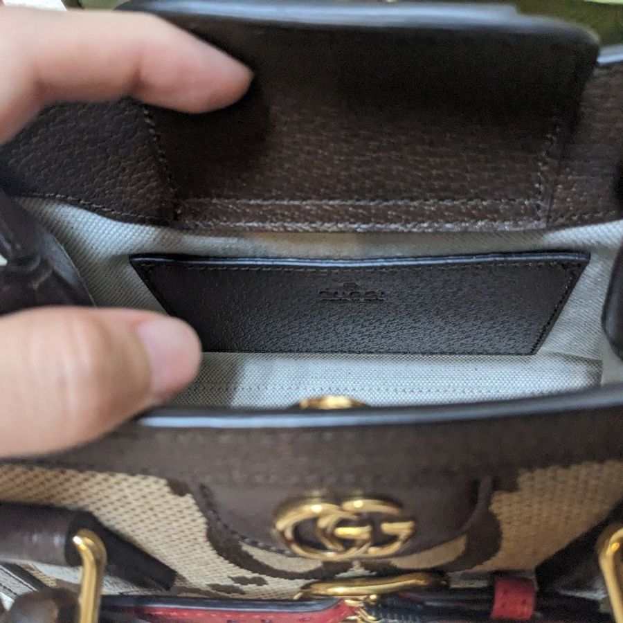 GUCCI DIANA JUMBO GG 迷你手提袋-9