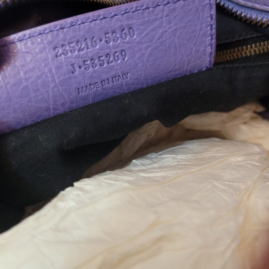 巴黎世家 Balenciaga 235216薰衣草紫（THE VELO）Motorcycle Velo 機車包中-8