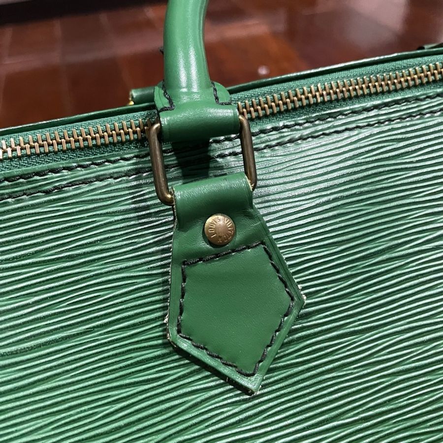 Louis Vuitton Epi Speedy 女用水波紋手提包-2
