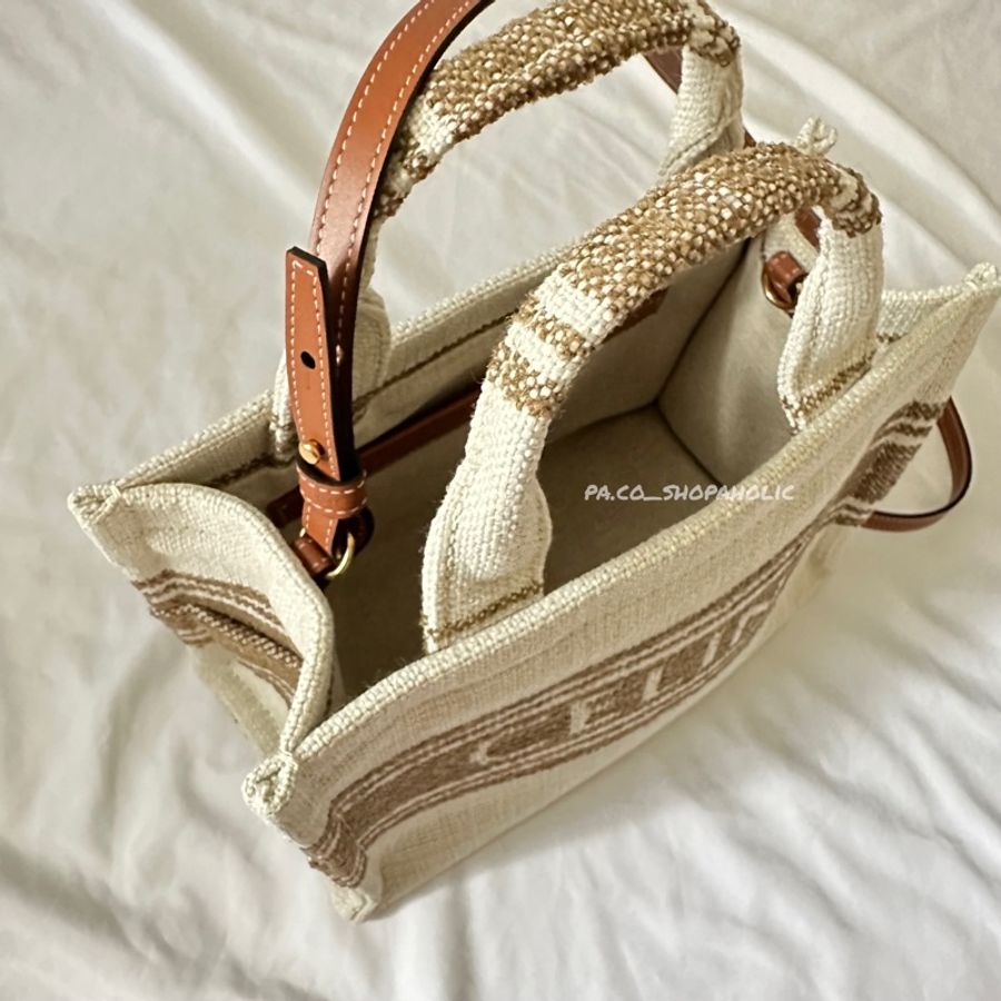 Celine 小款帆布托特包 Small Cabas Tote Bag-2