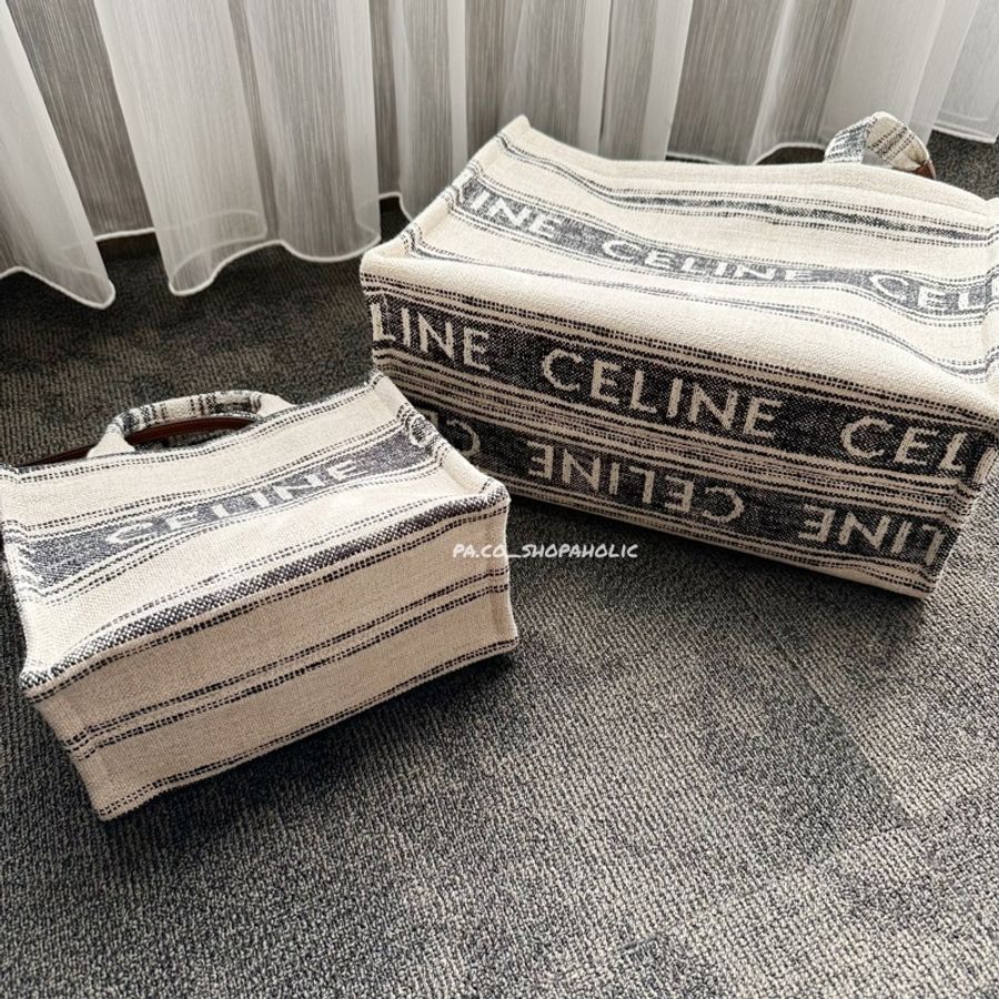 Celine 大款帆布托特包 Large Cabas Tote Bag-1