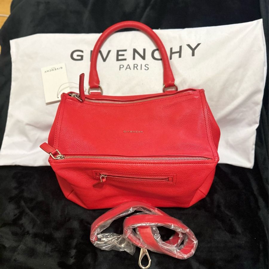 Givenchy 紅 Pandora女士 手提/肩背包-5