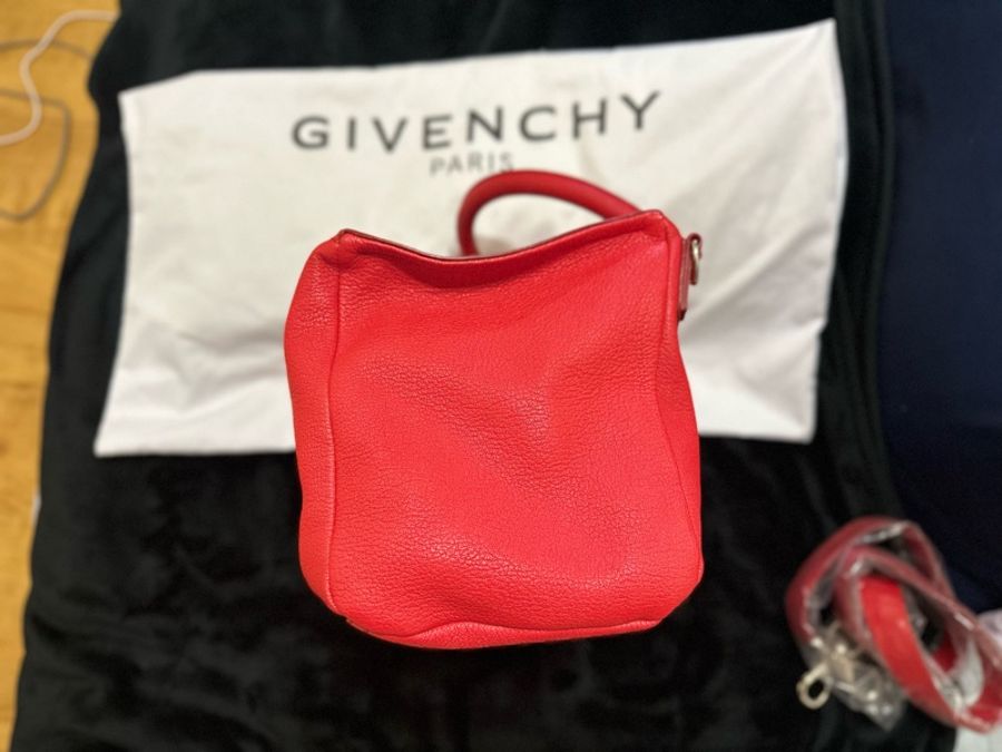 Givenchy 紅 Pandora女士 手提/肩背包-21