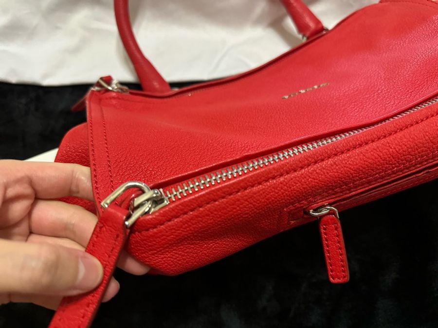 Givenchy 紅 Pandora女士 手提/肩背包-31