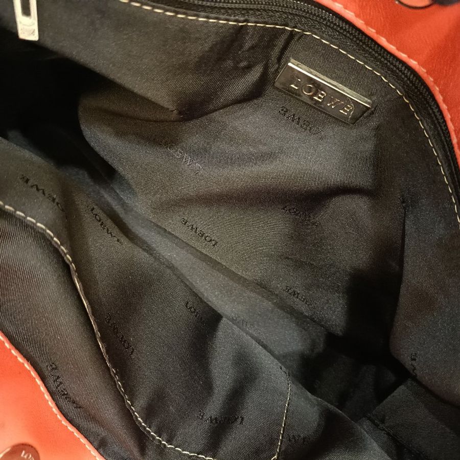 Loewe 桃紅手提包-5