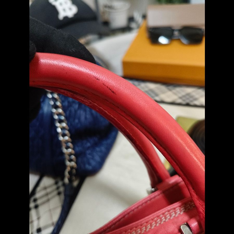 Loewe 桃紅手提包-37