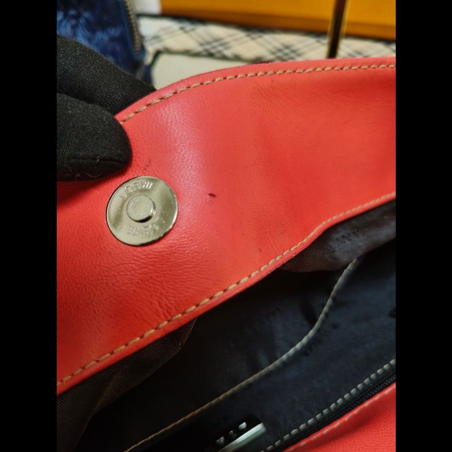 Loewe 桃紅手提包-42
