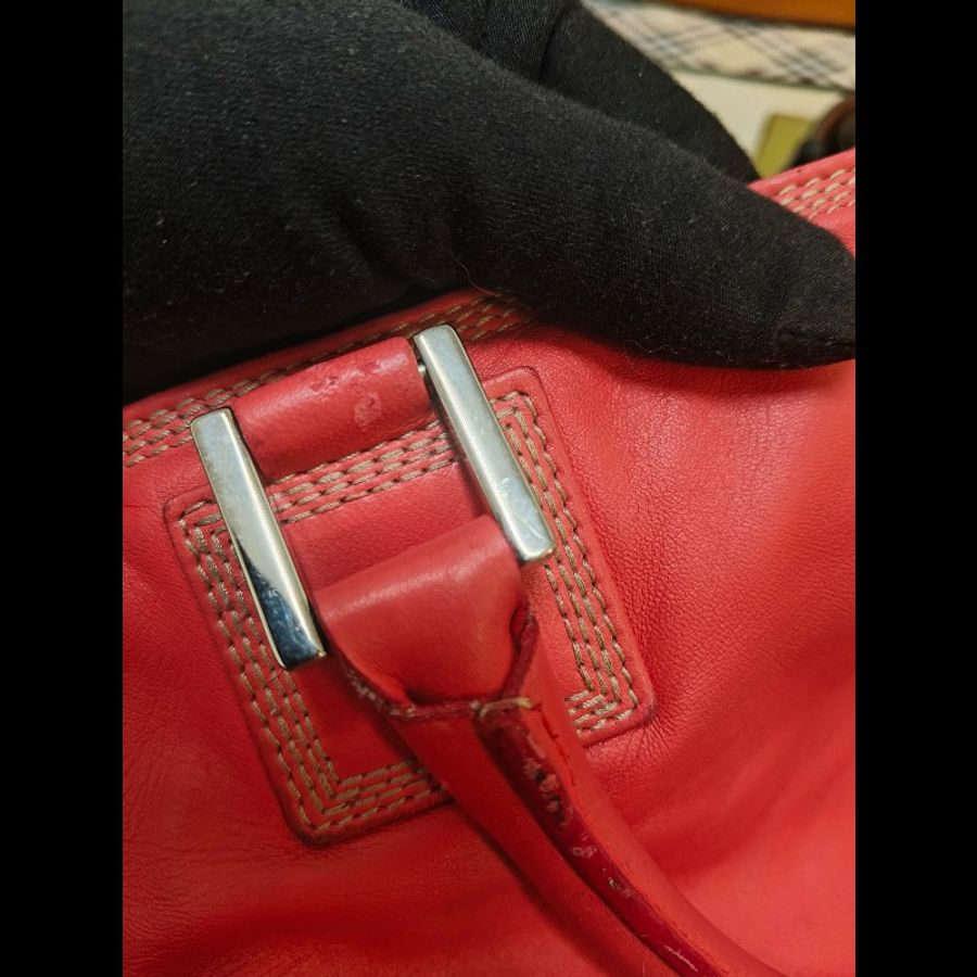 Loewe 桃紅手提包-40