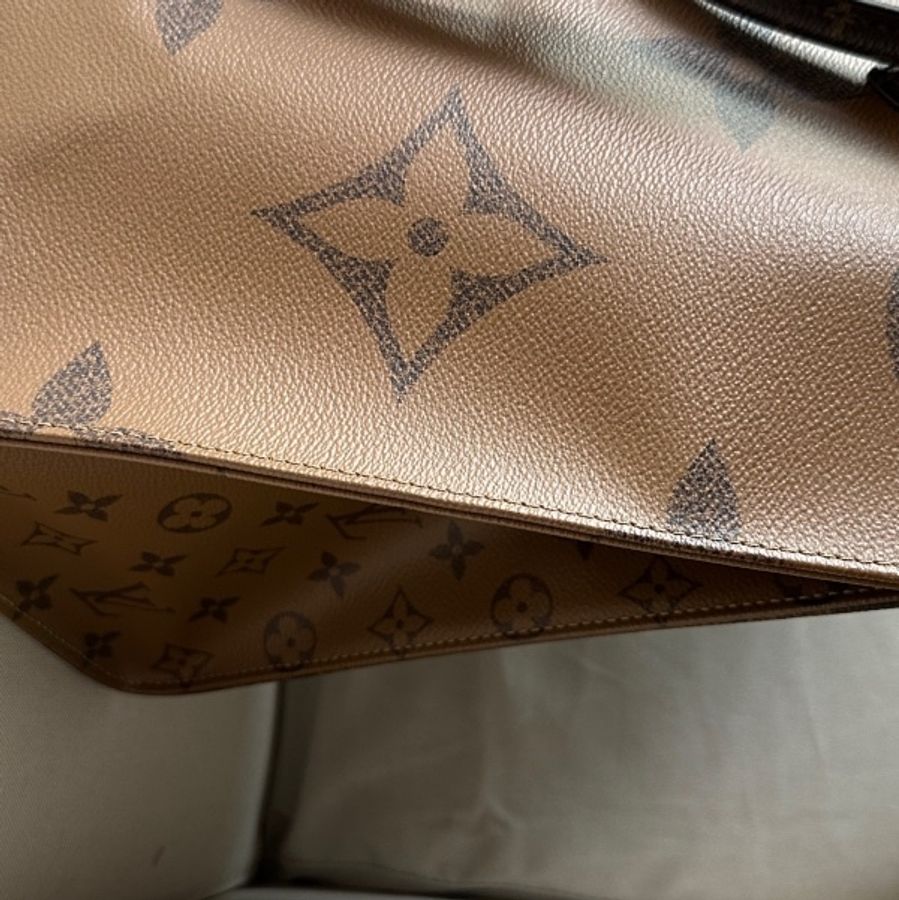 Lv on the go GM 老花 大托特包-10