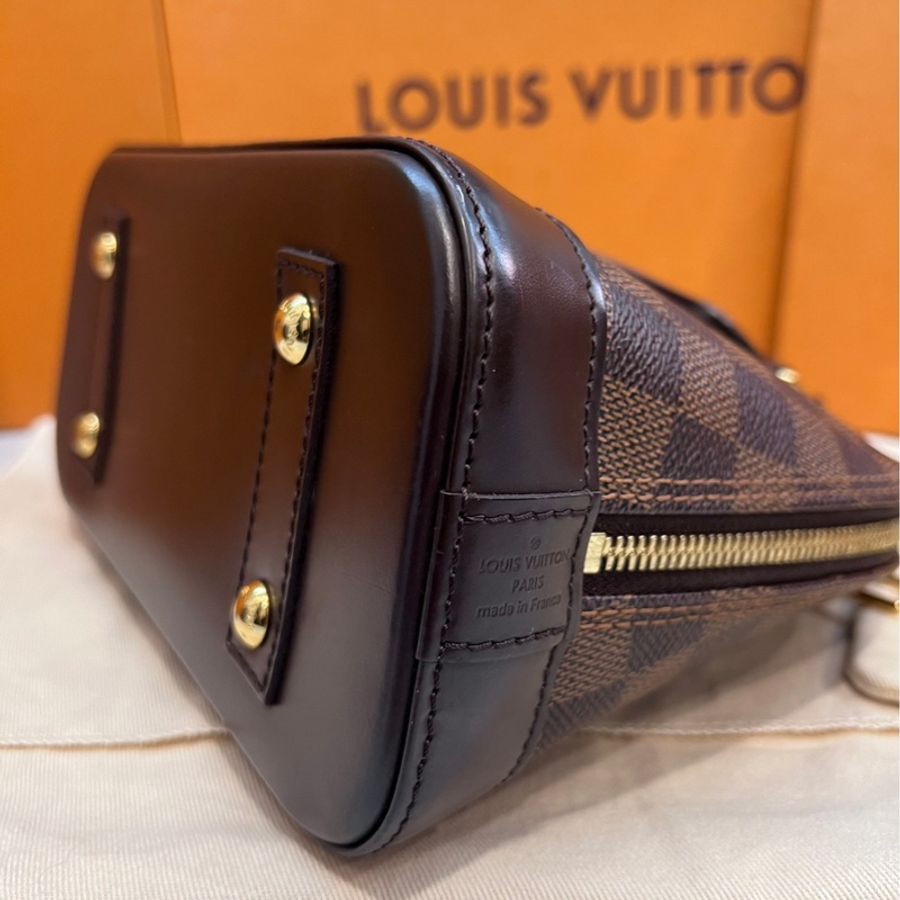 LV Alma BB 棋盤格 艾瑪包 貝殼包-11