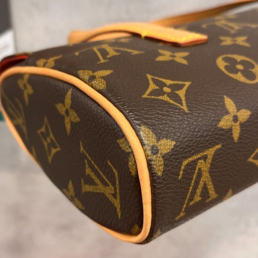 Louis Vuitton LV 老花字紋 法棍包/仙女晚宴手提包/晚宴包-4