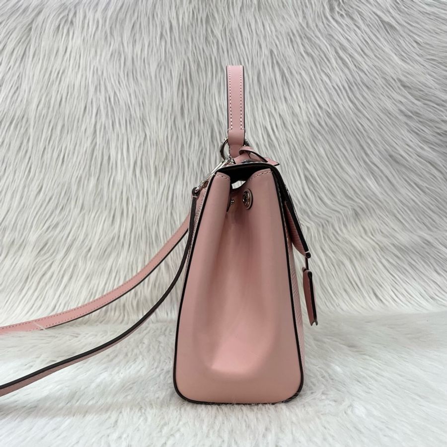 Louis Vuitton M41338粉Epi Cluny BB手提肩背兩用包-1