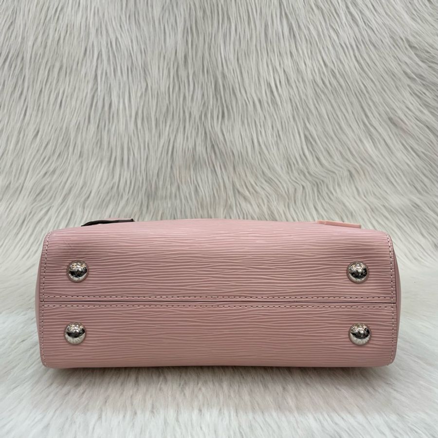 Louis Vuitton M41338粉Epi Cluny BB手提肩背兩用包-4