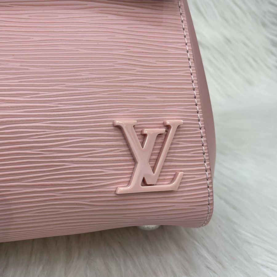 Louis Vuitton M41338粉Epi Cluny BB手提肩背兩用包-14