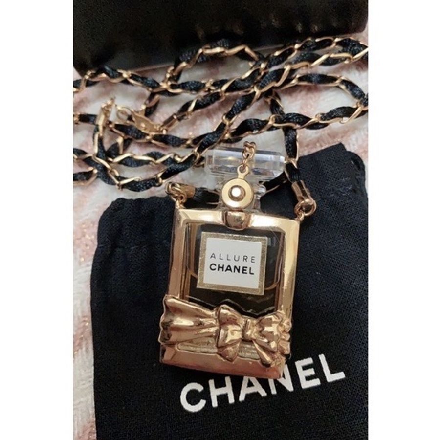 🎀週年慶特惠🎀現貨Chanel 香奈兒項鏈老香香水瓶項鍊-9
