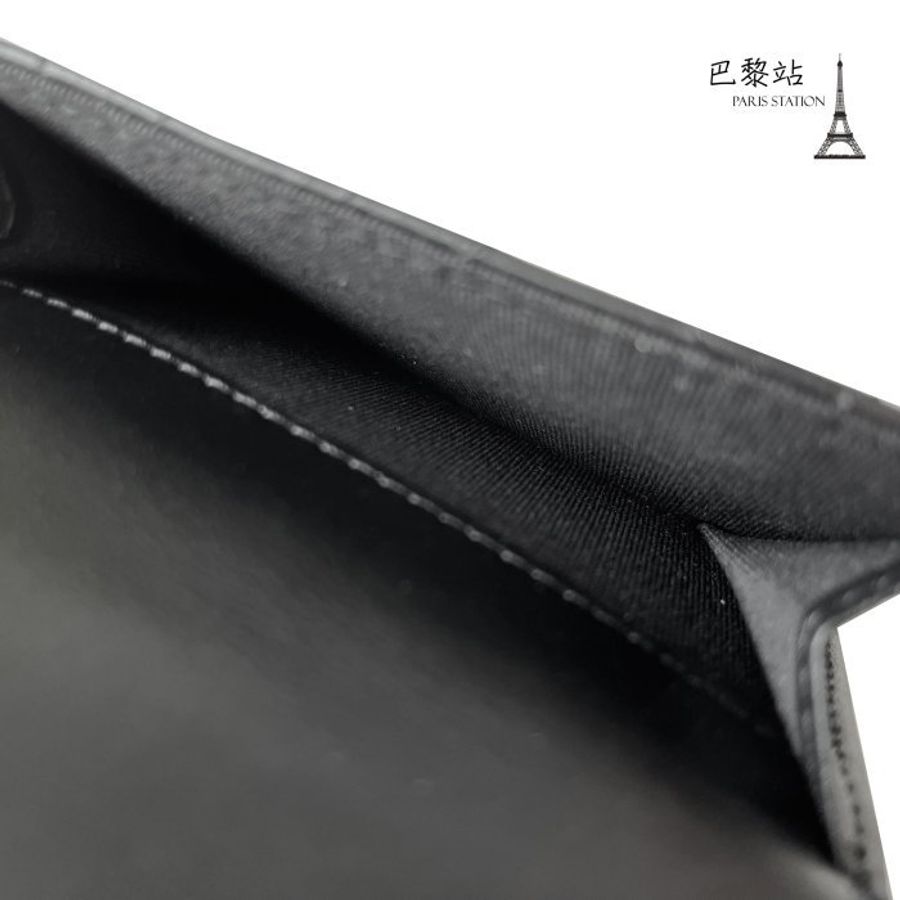 【巴黎站二手名牌專賣店】*全新現貨*CHANEL 香奈兒 真品*2.55 鞣製牛皮金釦 Mini 三摺短夾-5