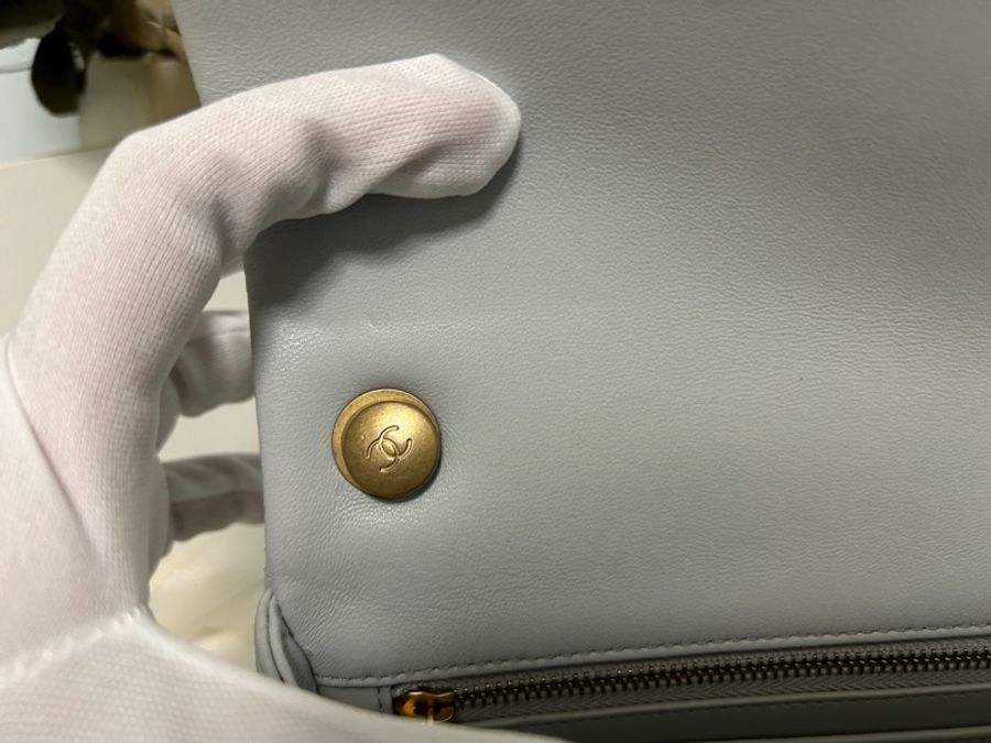 CHANAL 23S山茶花調節扣霧灰藍cf20-6