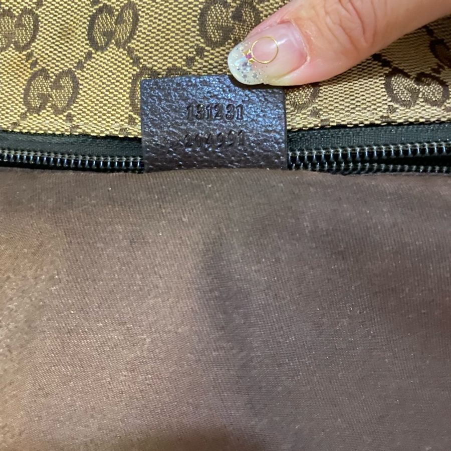Gucci 老花經典大托特包#Gucci #托特包 #經典老花 #二手九成新-4
