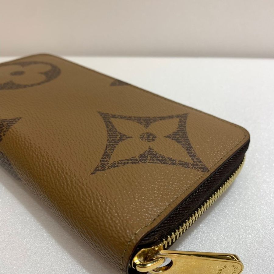 LV 拉鍊長夾/皮夾 M69353 93成新-2