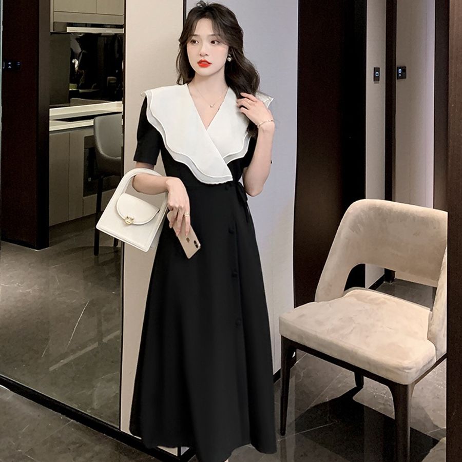 👗👗黑色一片裙洋裝👗👗-0