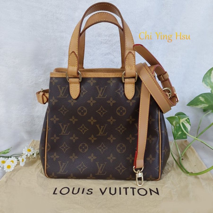 LV M51156 Vintage 🎀已保留 🎀 二手 經典老花小號南瓜包 名媛包 斜背包~整體約9成新以上-0
