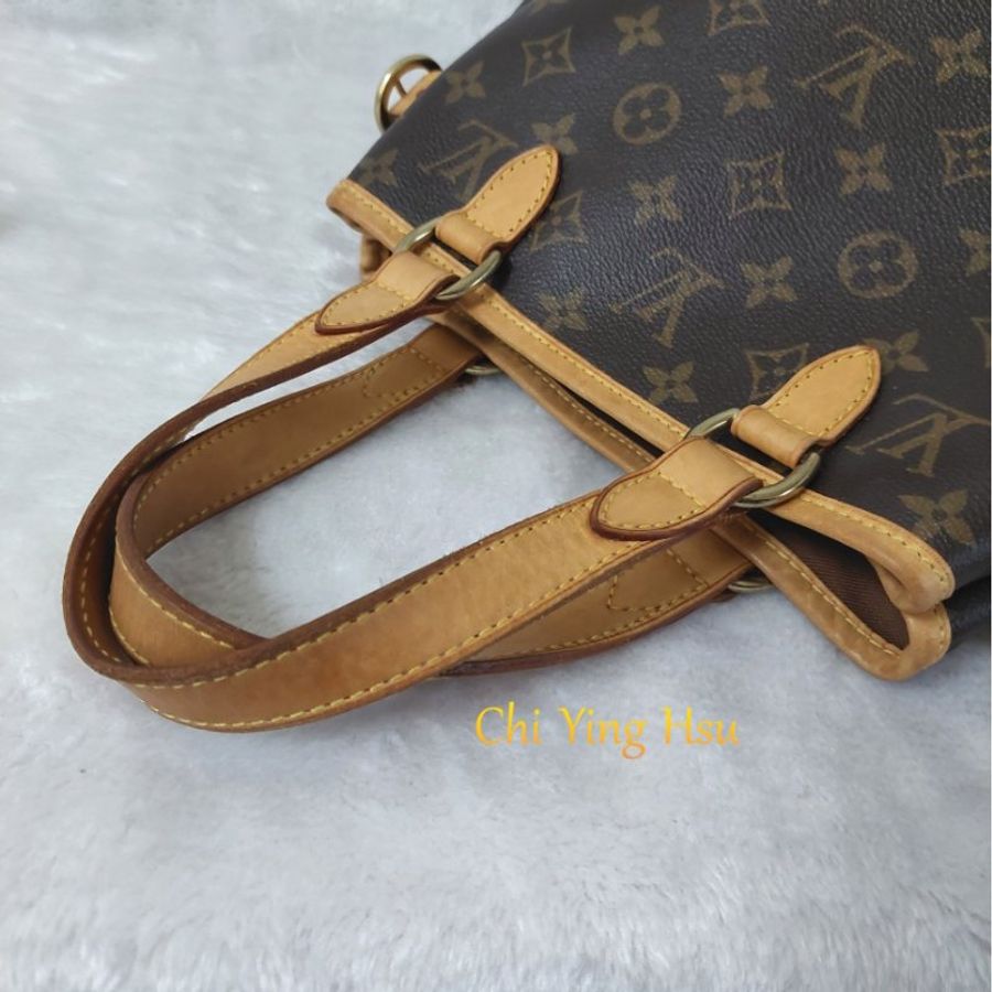 LV M51156 Vintage 🎀已保留 🎀 二手 經典老花小號南瓜包 名媛包 斜背包~整體約9成新以上-3