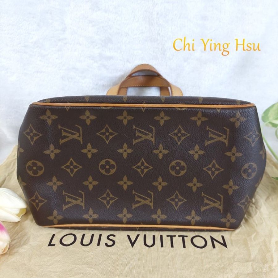 LV M51156 Vintage 🎀已保留 🎀 二手 經典老花小號南瓜包 名媛包 斜背包~整體約9成新以上-6