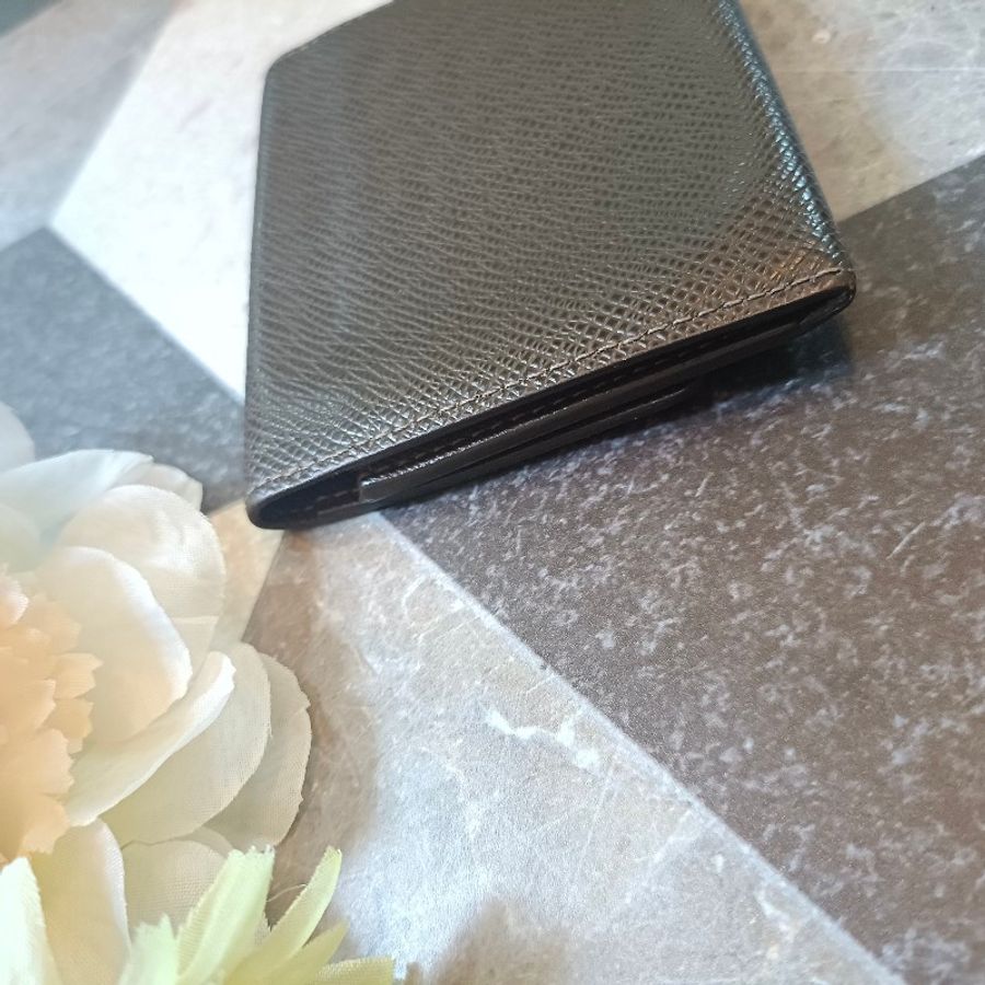 LV 咖啡色 皮夾卡夾-5
