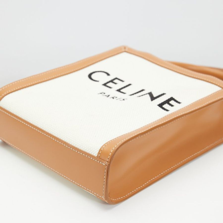 Celine mini tote 帆布琴譜包-12