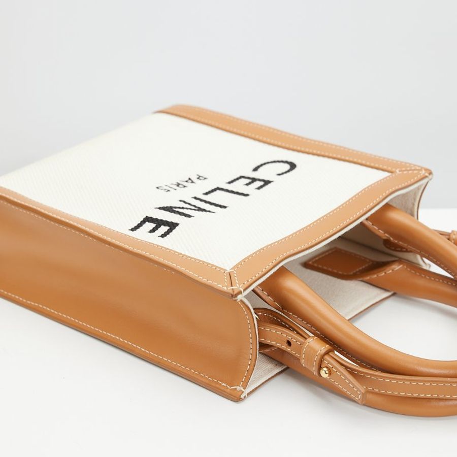 Celine mini tote 帆布琴譜包-13