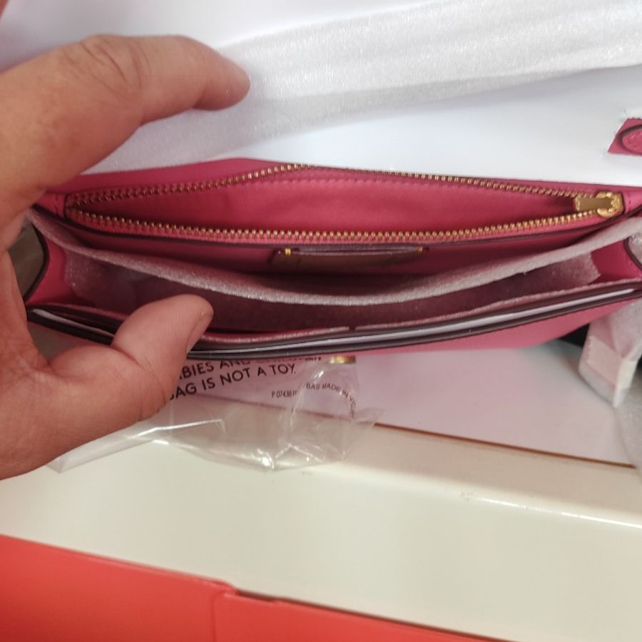 Coach 迪士尼聯名專櫃款粉色WOC-5