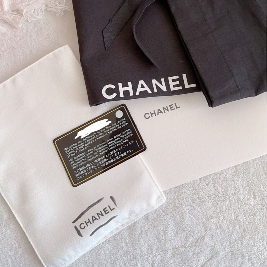 送白色Twilly 香奈兒 Chanel Coco Handle 中號 粉色 復古金釦-10