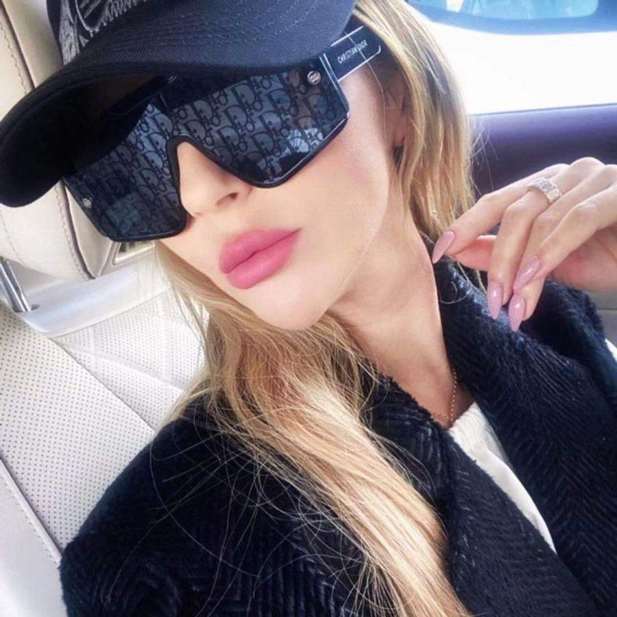 💋Dior眼罩式太陽眼鏡 兩種造型可以替換-0