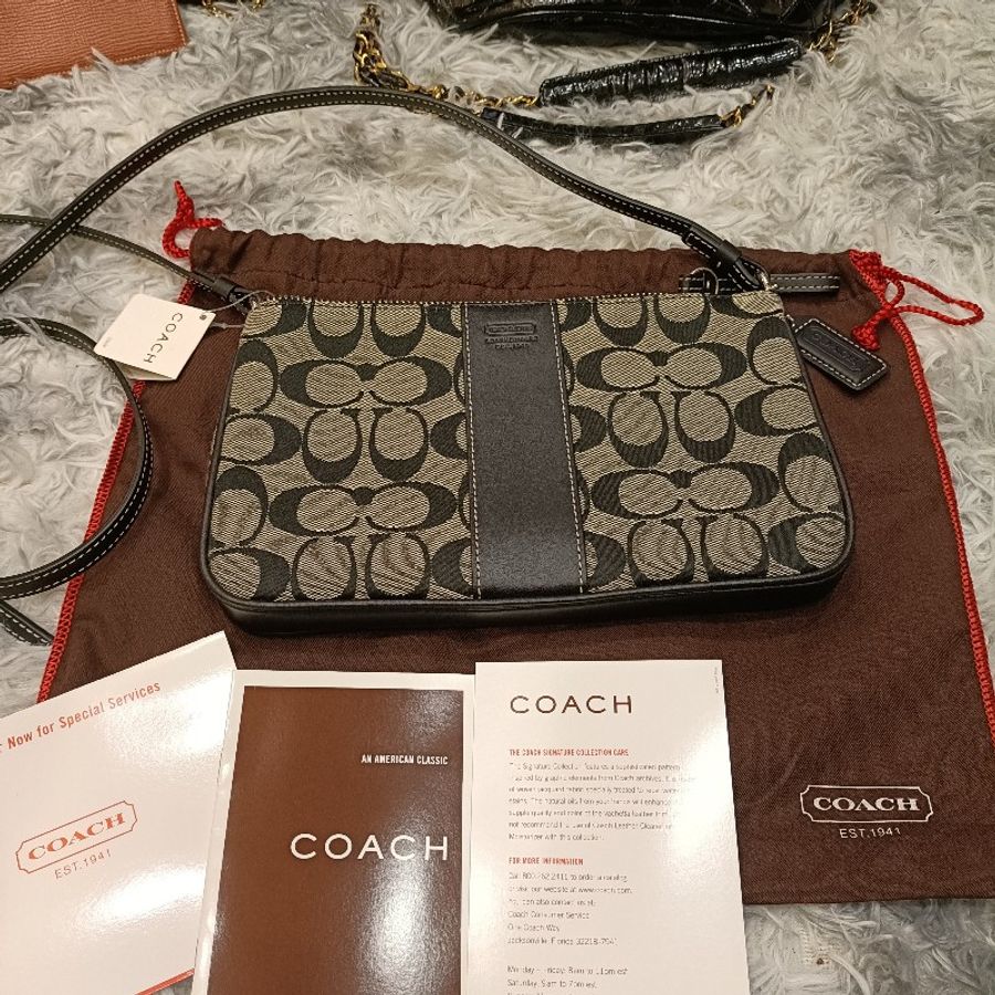 COACH 側肩包-0