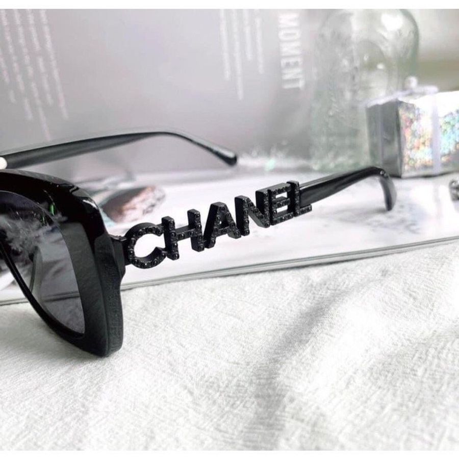 【現貨】Chanel【可刷卡分期】香奈兒 CH5422 黑色 太陽眼鏡 單身即地獄 宋智雅同款墨鏡 偏光太陽眼鏡 熱賣款-5