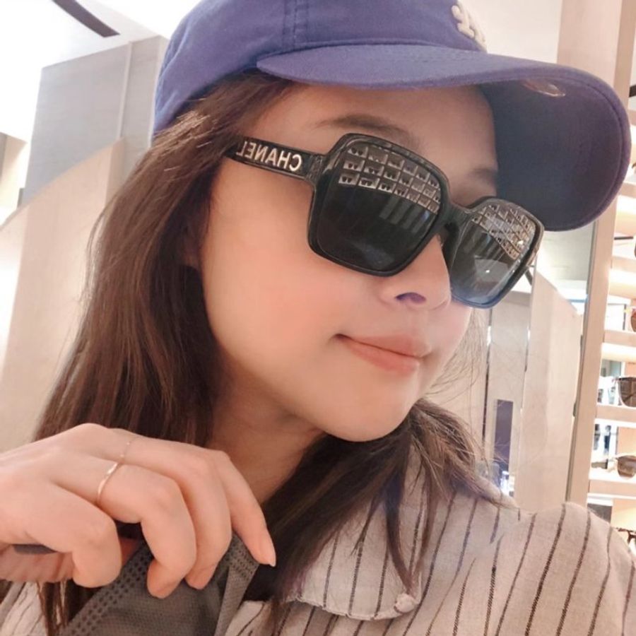 【預購】麗睛眼鏡Chanel【可刷卡分期】香奈兒 CH5408 太陽眼鏡 金色字母 香奈兒熱賣款 歐陽娜娜同款 小香眼鏡-3