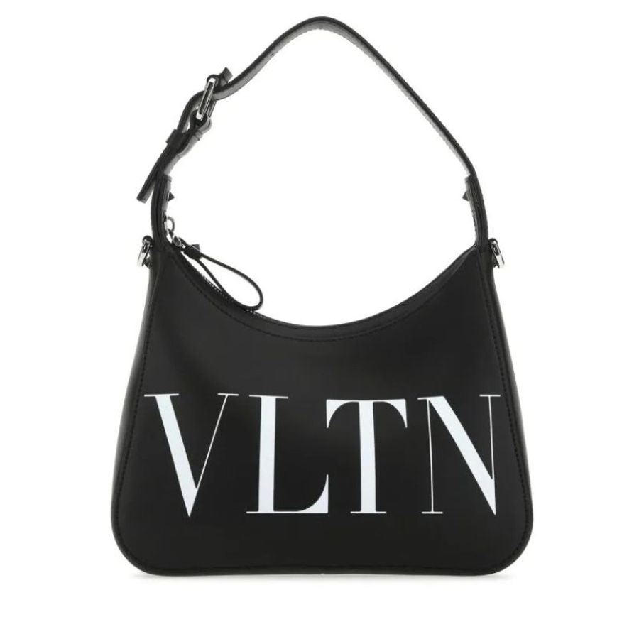Valentino VLTN 皮革 Hobo 流浪包 黑色 (熱門折扣品 此款下單前請先詢問)-3