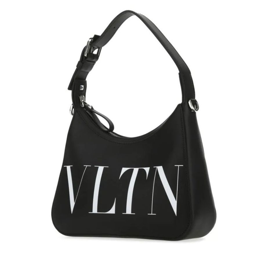 Valentino VLTN 皮革 Hobo 流浪包 黑色 (熱門折扣品 此款下單前請先詢問)-4