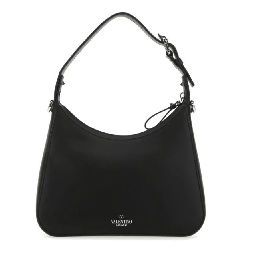 Valentino VLTN 皮革 Hobo 流浪包 黑色 (熱門折扣品 此款下單前請先詢問)-5