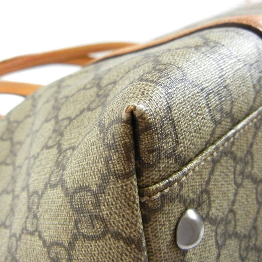 金鐸精品~2291 GUCCI 古馳 114595 PVC 雙G-LOGO 防水帆布肩背 托特包-11
