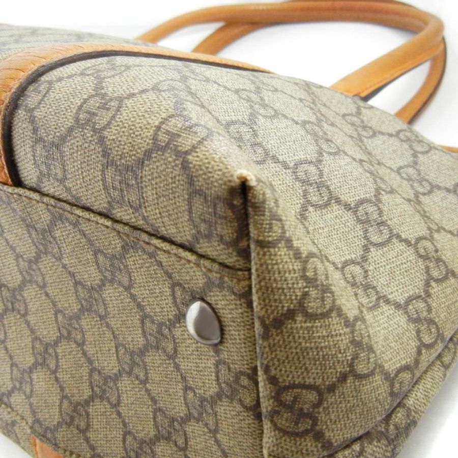 金鐸精品~2291 GUCCI 古馳 114595 PVC 雙G-LOGO 防水帆布肩背 托特包-12