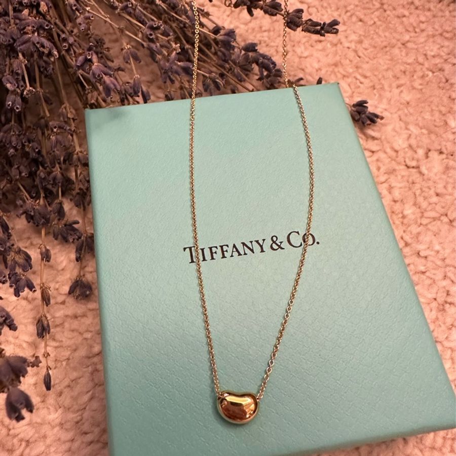 ［想出清啦］ Tiffany&Co 18k金 bean 相思豆項鍊-7